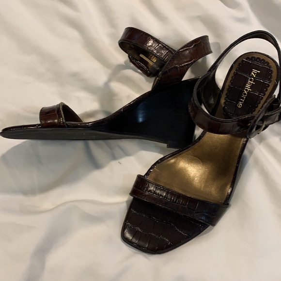 Liz Claiborne Wedge sandals - Picture 8 of 8